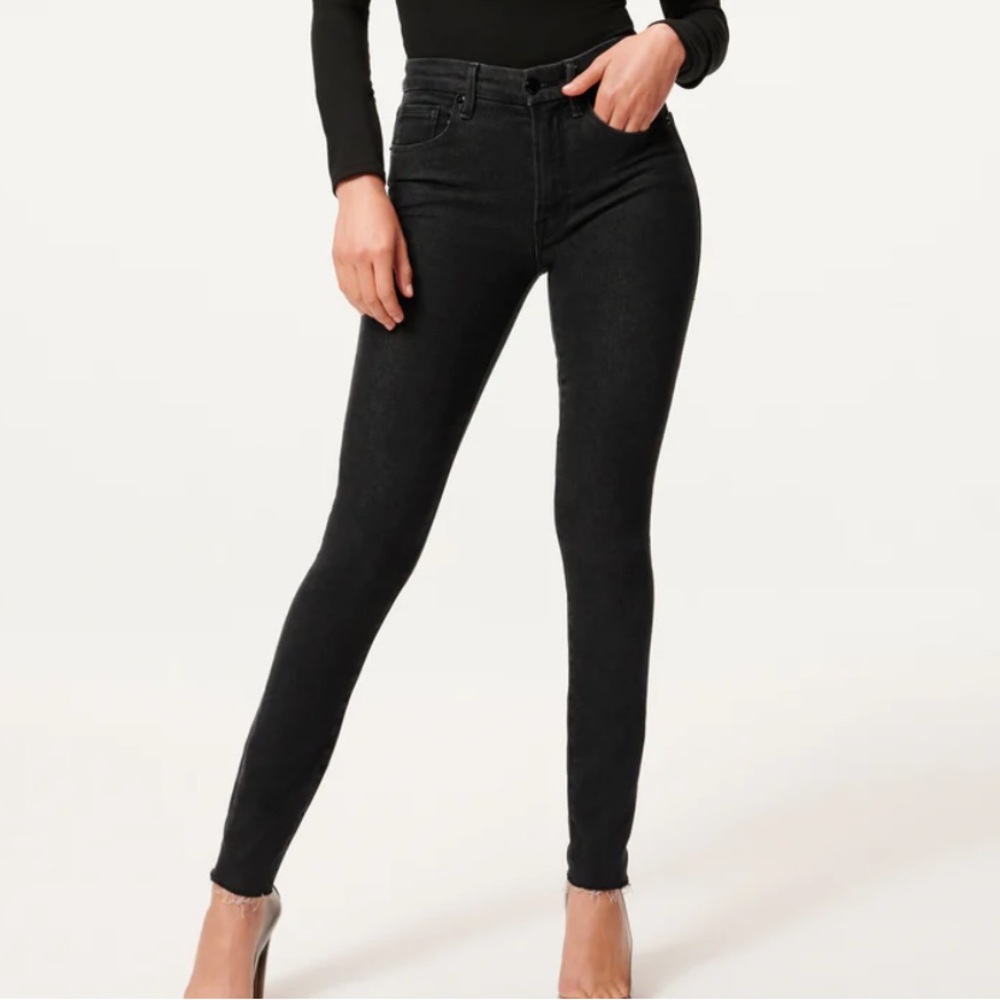 NWT Good American Good Legs in Black184 Size 8